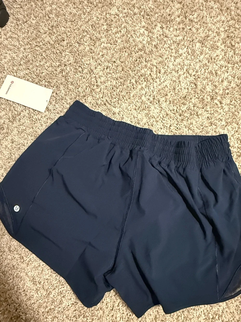 lululemon athletica Girls' Navy Blue Athletic Shorts